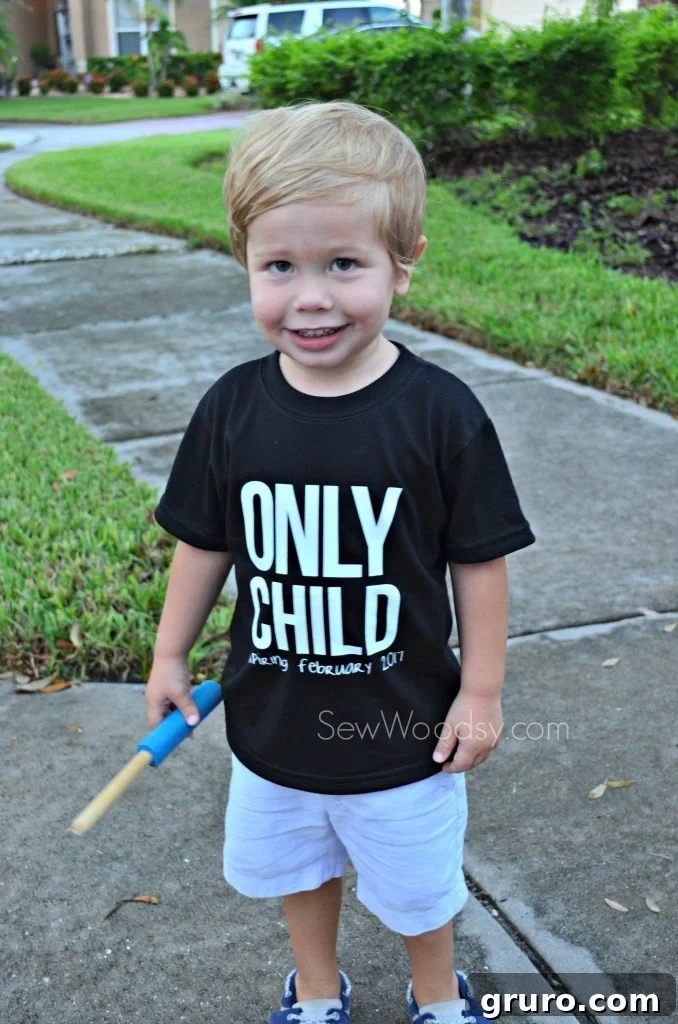 Only Child Expiring February 2017! A Creative DIY Baby Announcement