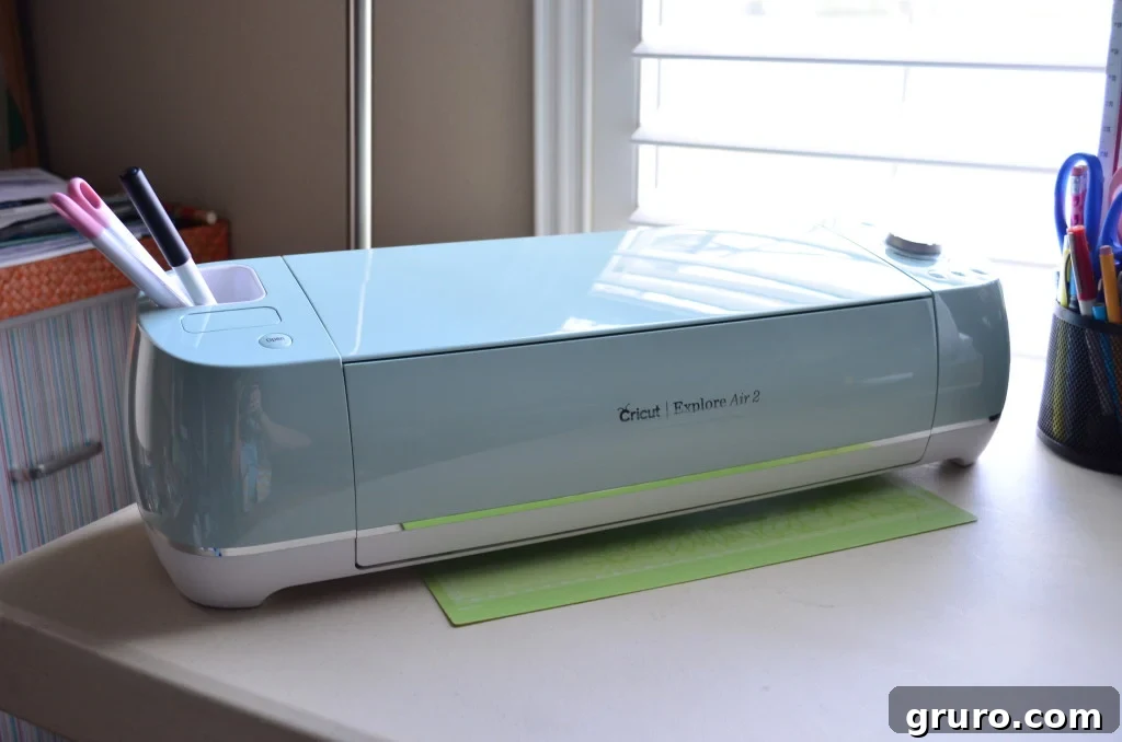 Stunning Teal Cricut Explore Air 2 Machine