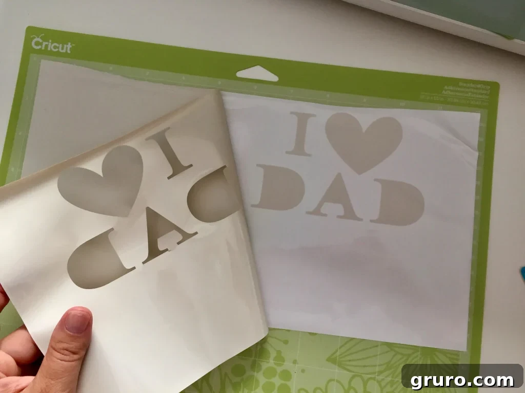 DIY Toddler Painted Father's Day Card 