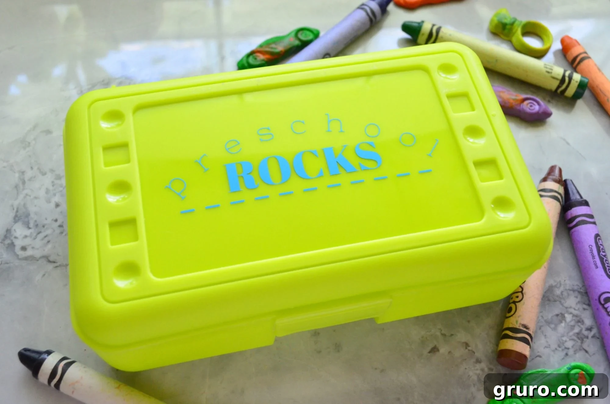 Awesome School Day Clip Art 12 Custom Elementary School Rocks Pencil Box