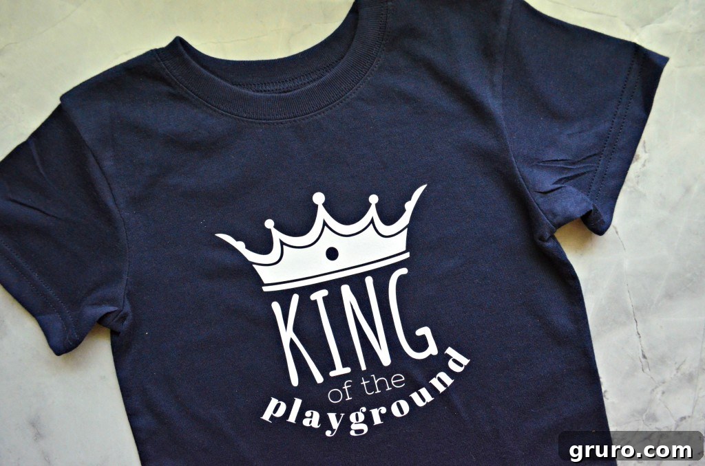 Finished King of the Playground T-shirt