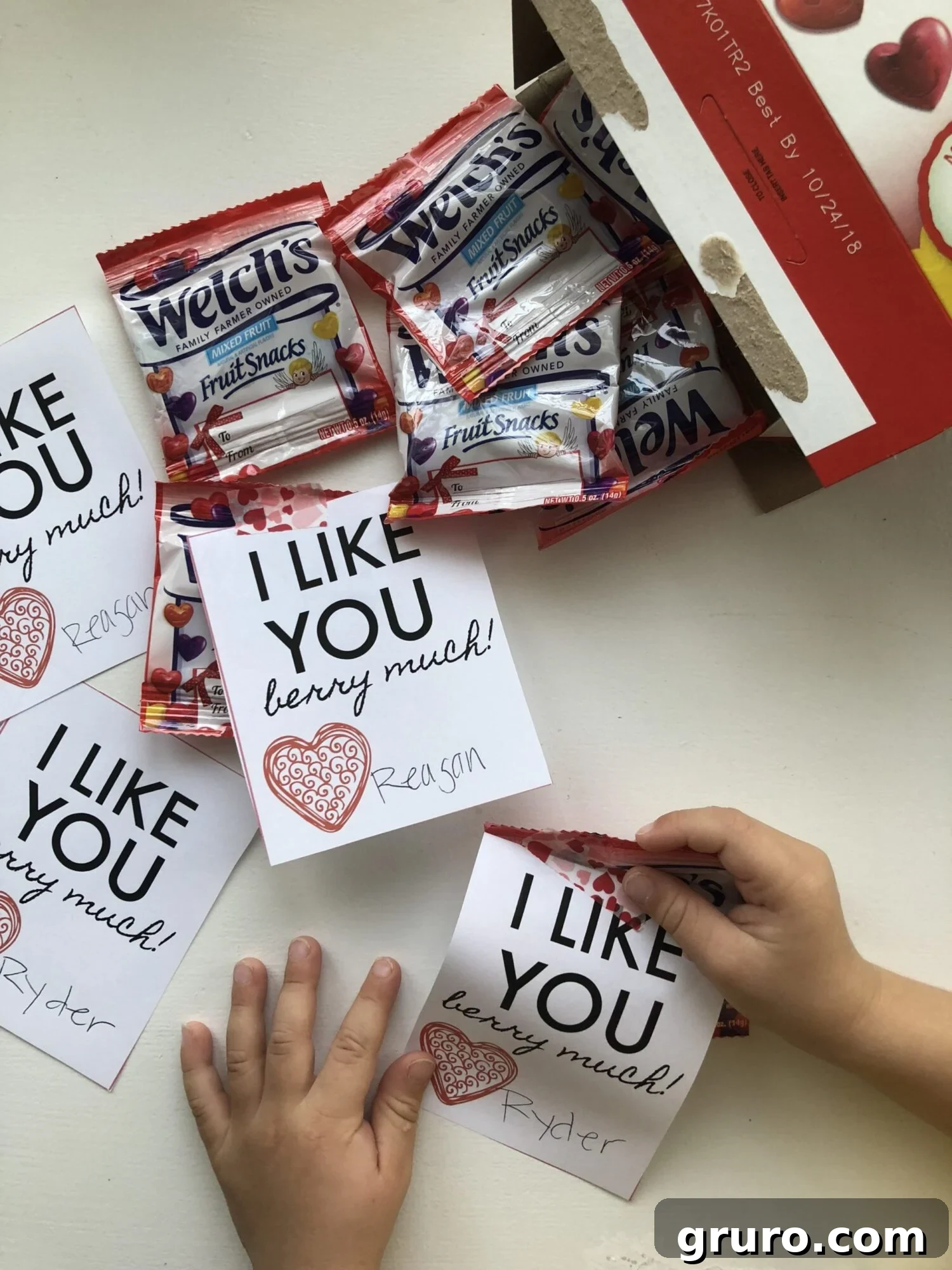 I Like You Berry Much Valentine