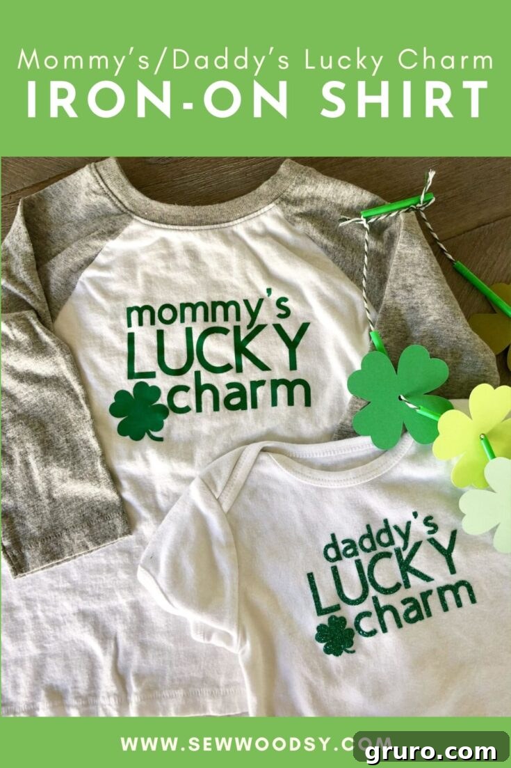 St. Patrick's Day themed collage of Lucky Charm T-shirts