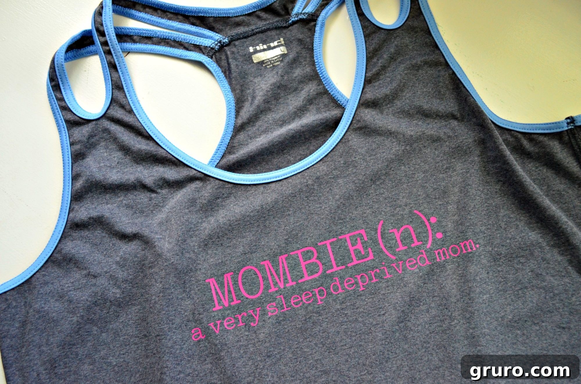 DIY Mombie Workout Tank Tops