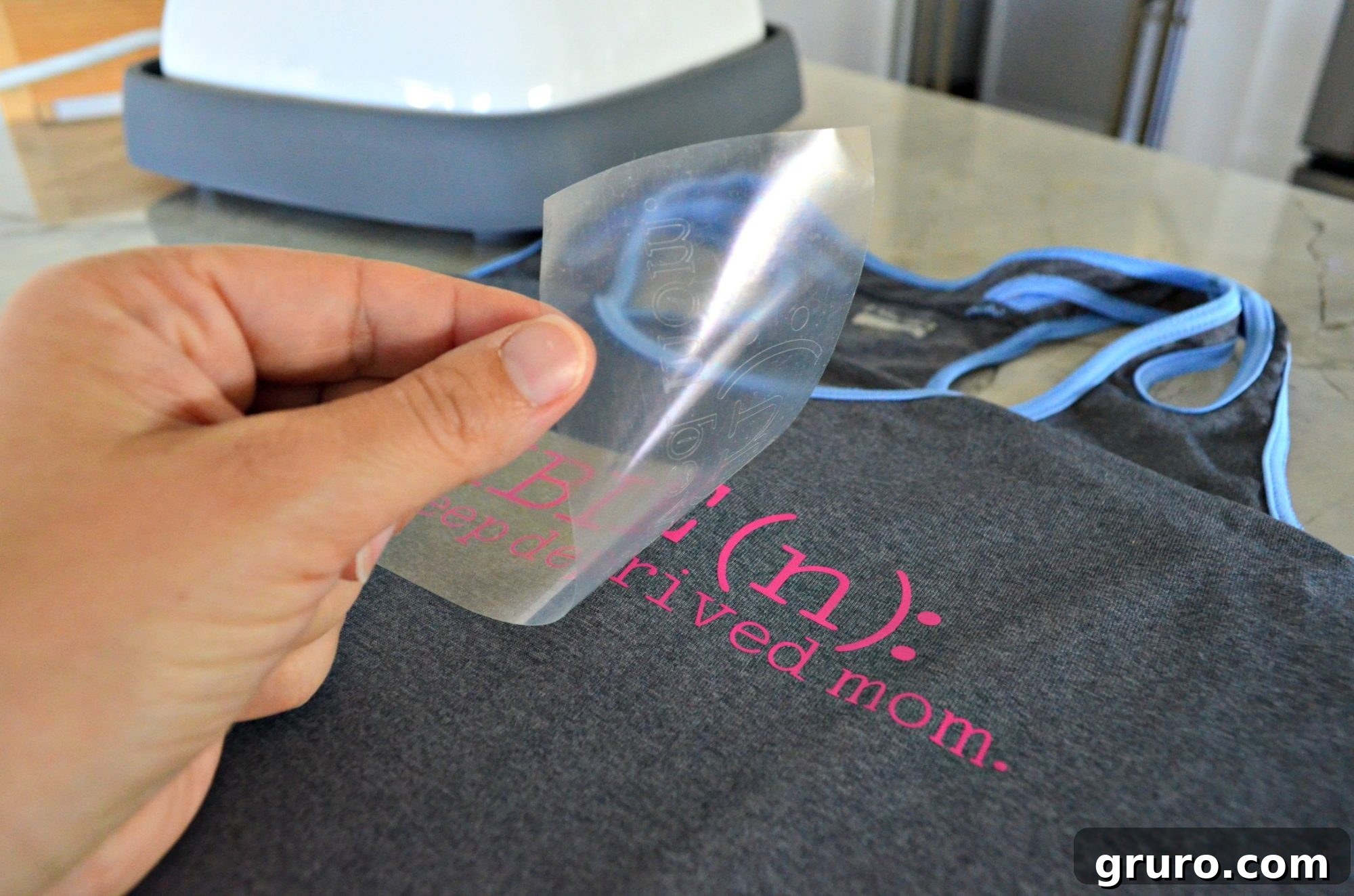 DIY Mombie Workout Shirt 1