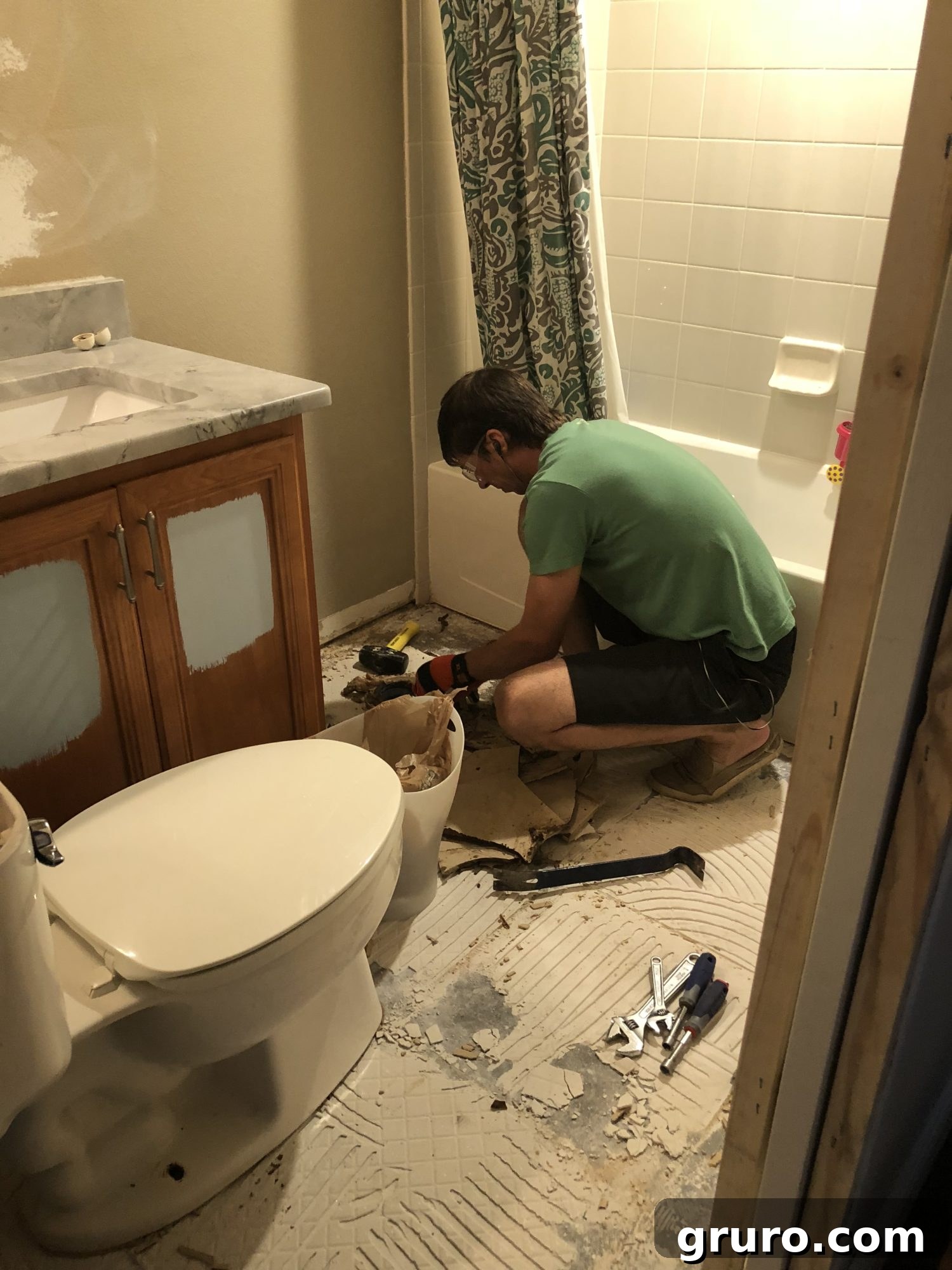 Bathroom Demolition: Prepping for Tile Installation