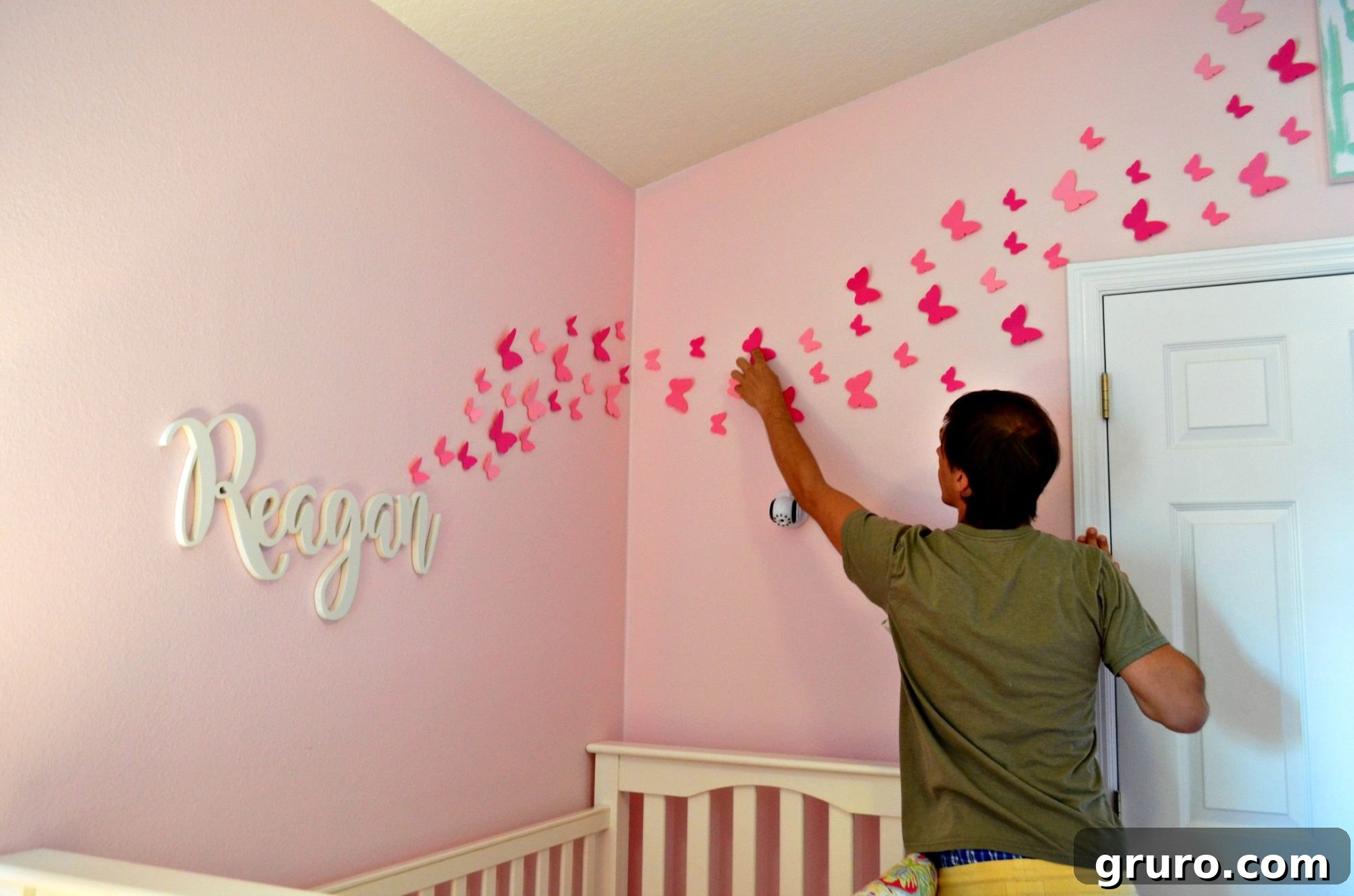 Create a Paper Butterfly Wall