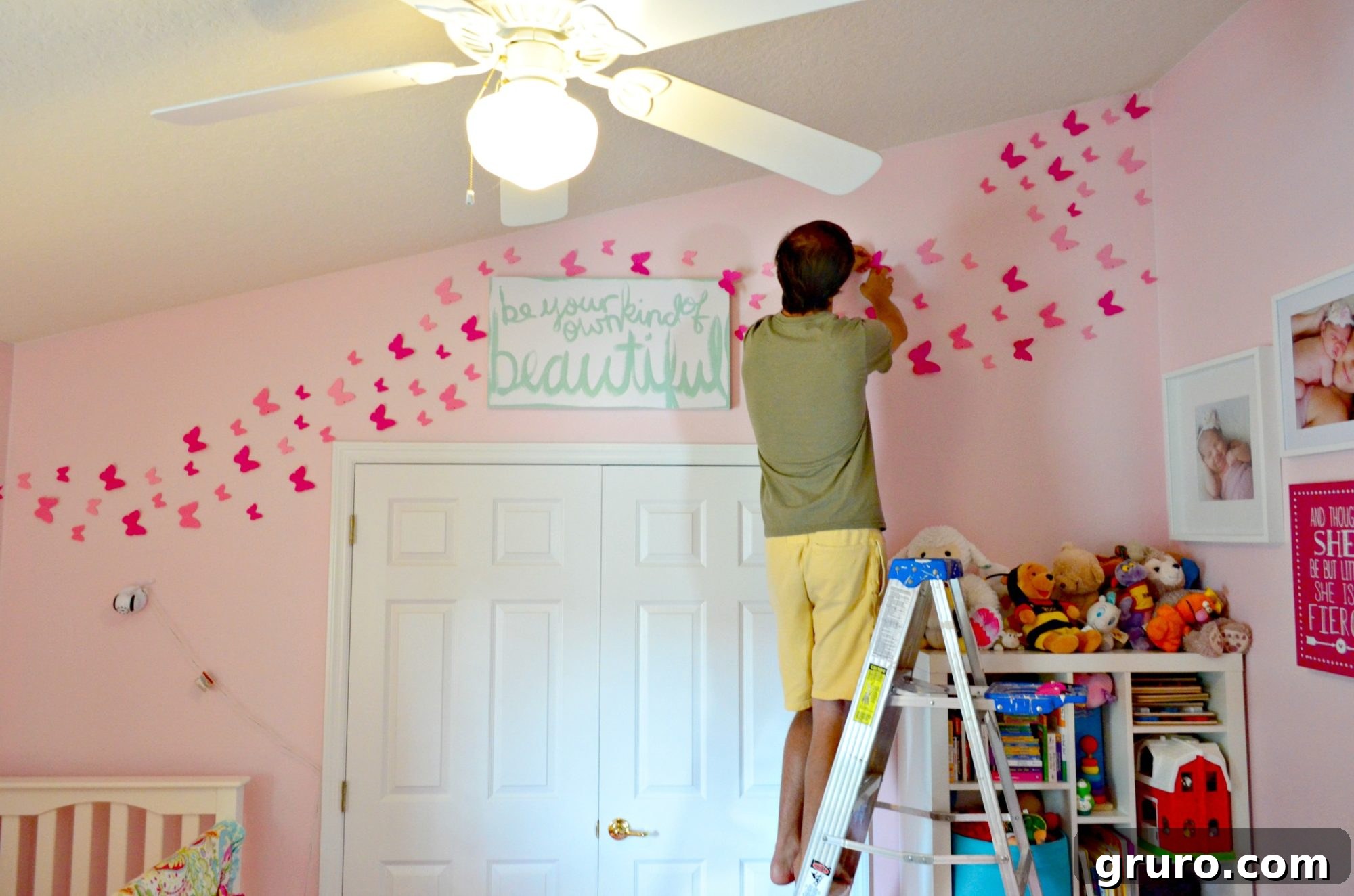 Create a Paper Butterfly Wall