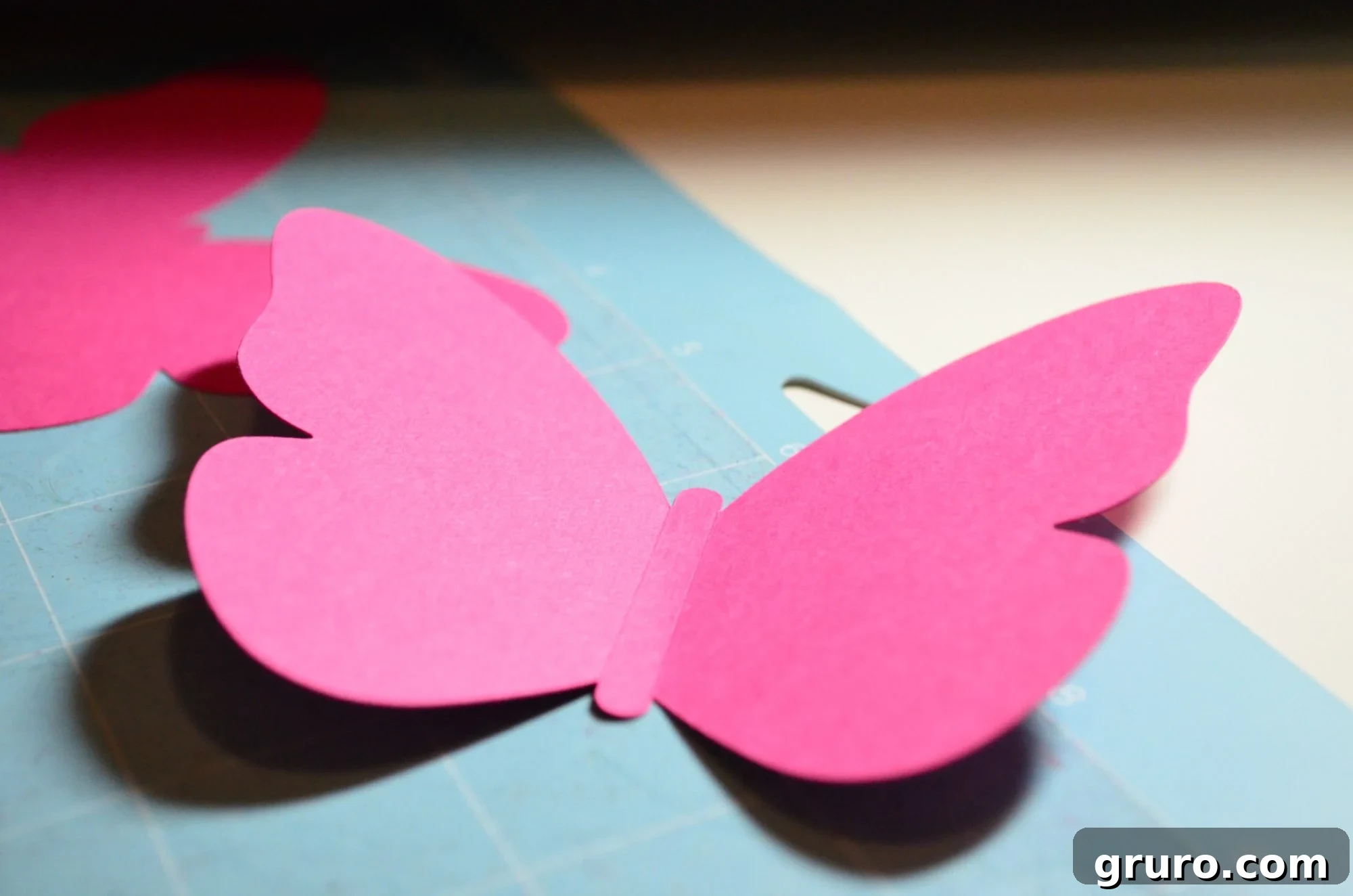 Create a Paper Butterfly Wall with Scoring Stylus