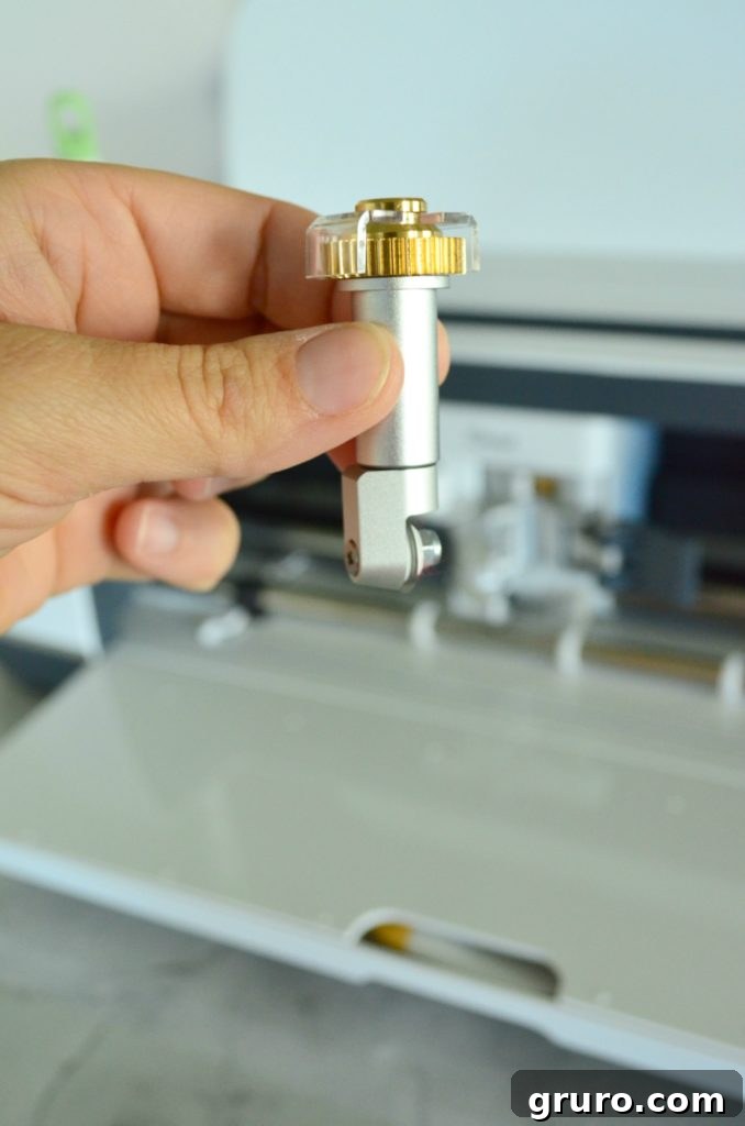 Cricut Maker Sewing: 5 Essential Questions Solved 3 Cricut Maker Rotary Blade in action - precise fabric cuts