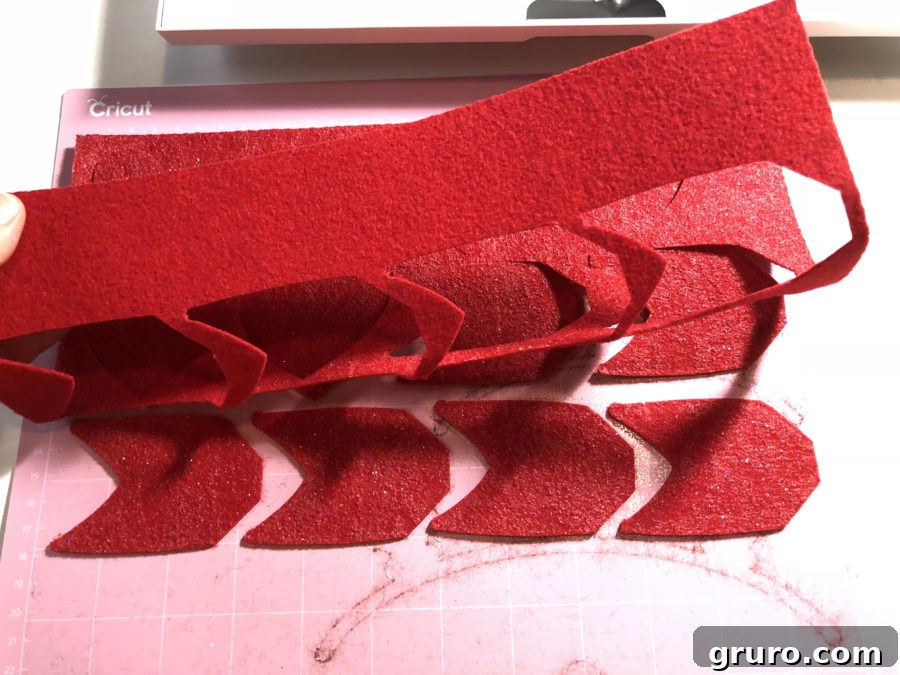 Cricut Maker Sewing: 5 Essential Questions Solved 4 Custom designed Cupid's Arrow Felt Pencil Covers made with Cricut Maker