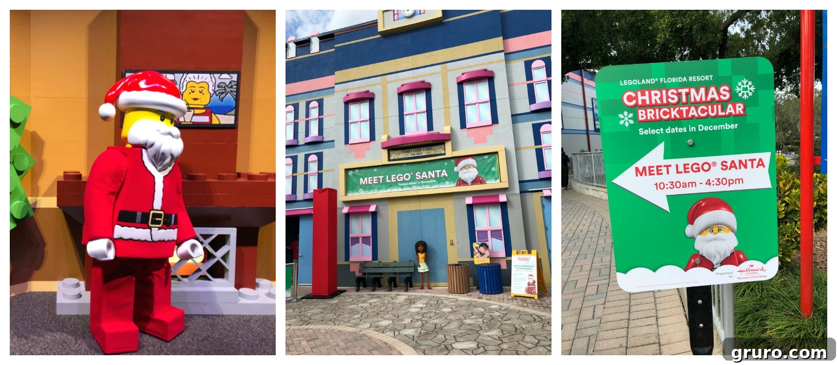 LEGOLAND Christmas Bricktacular Meet LEGO Santa and Elf
