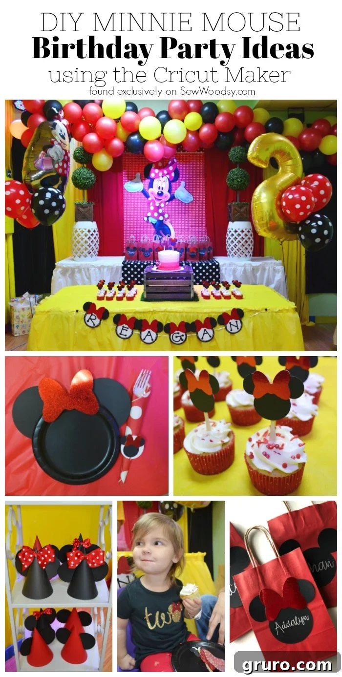 DIY Minnie Mouse Birthday Party Ideas