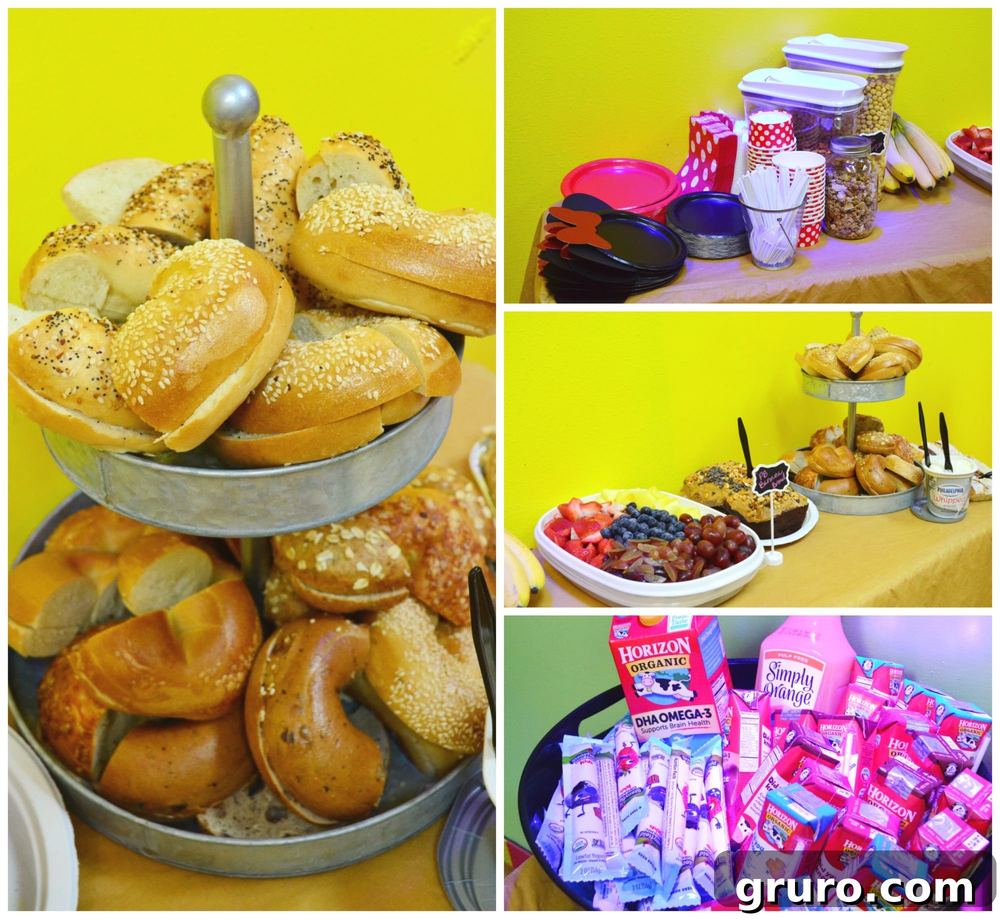 Brunch Food Ideas for a Morning Birthday Party