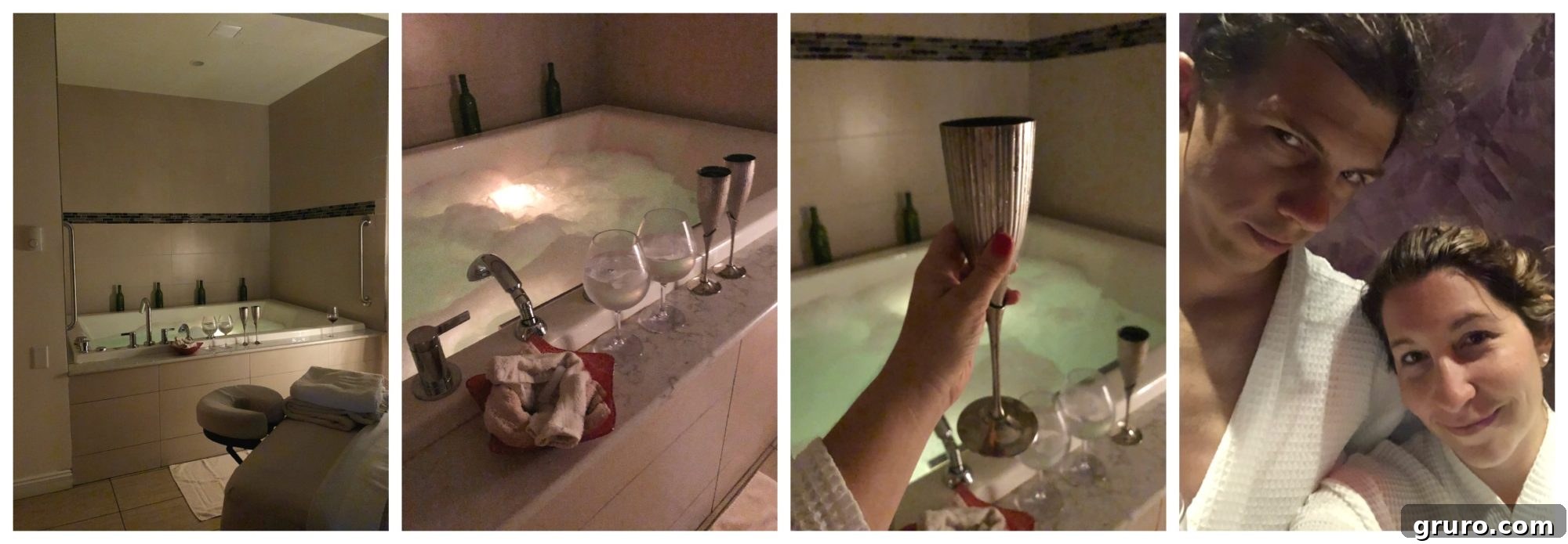 Spa Evangeline Champagne Bubble Bath & Couples Massage