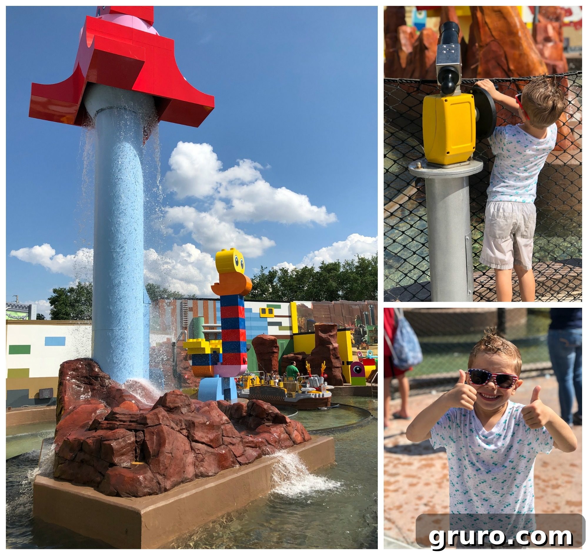 The Battle Of Bricksburg, an interactive water ride where guests spray DUPLO alien invaders.