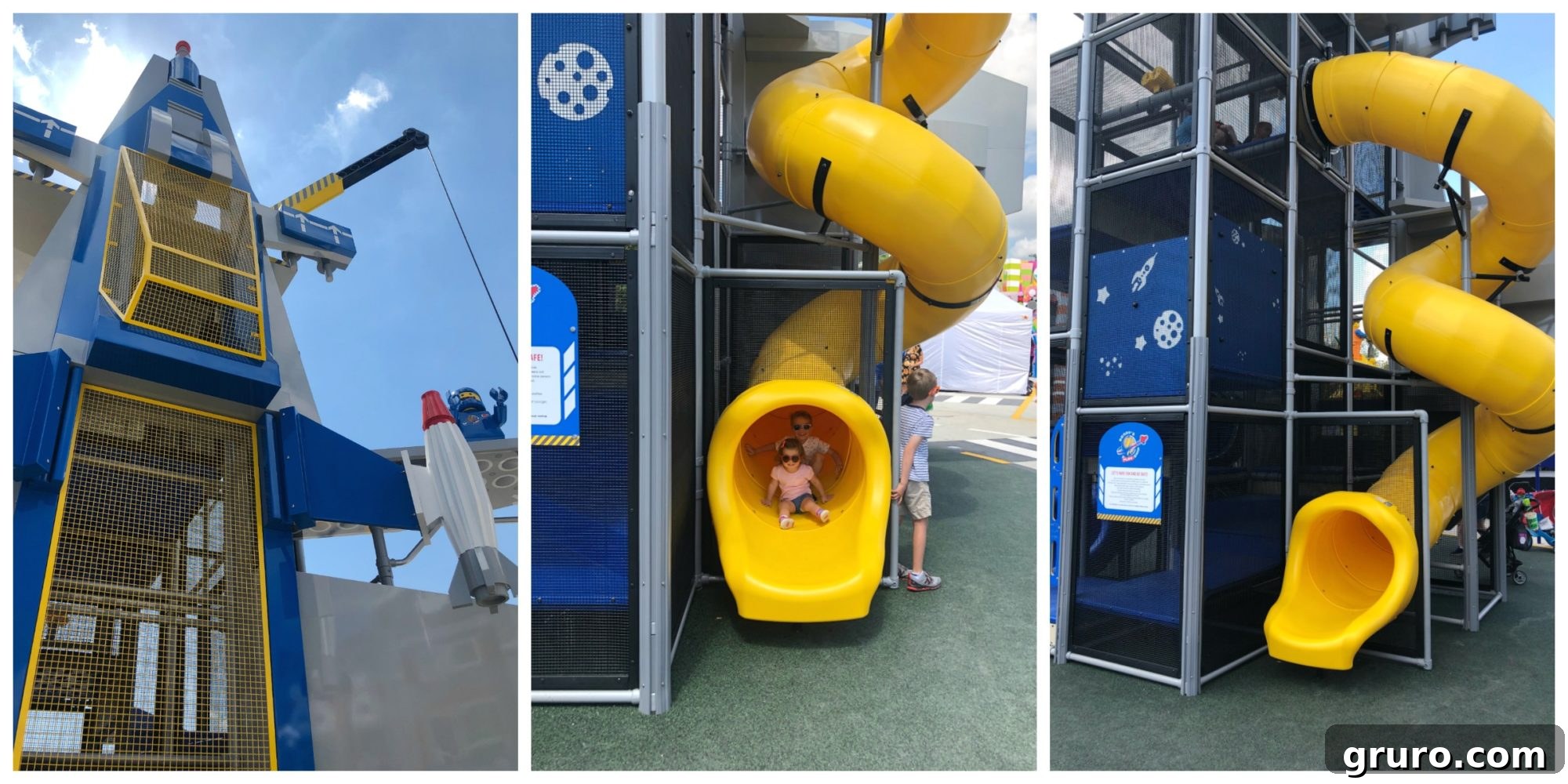 Benny's PLAYship, a space-themed playground for kids in The LEGO Movie World.