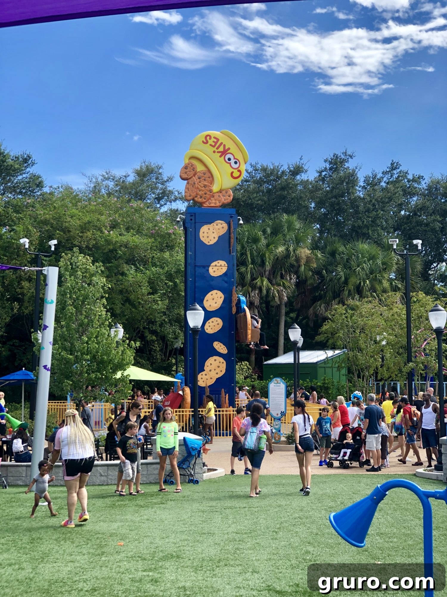 Cookie Monster’s Cookie Drop at SeaWorld Orlando
