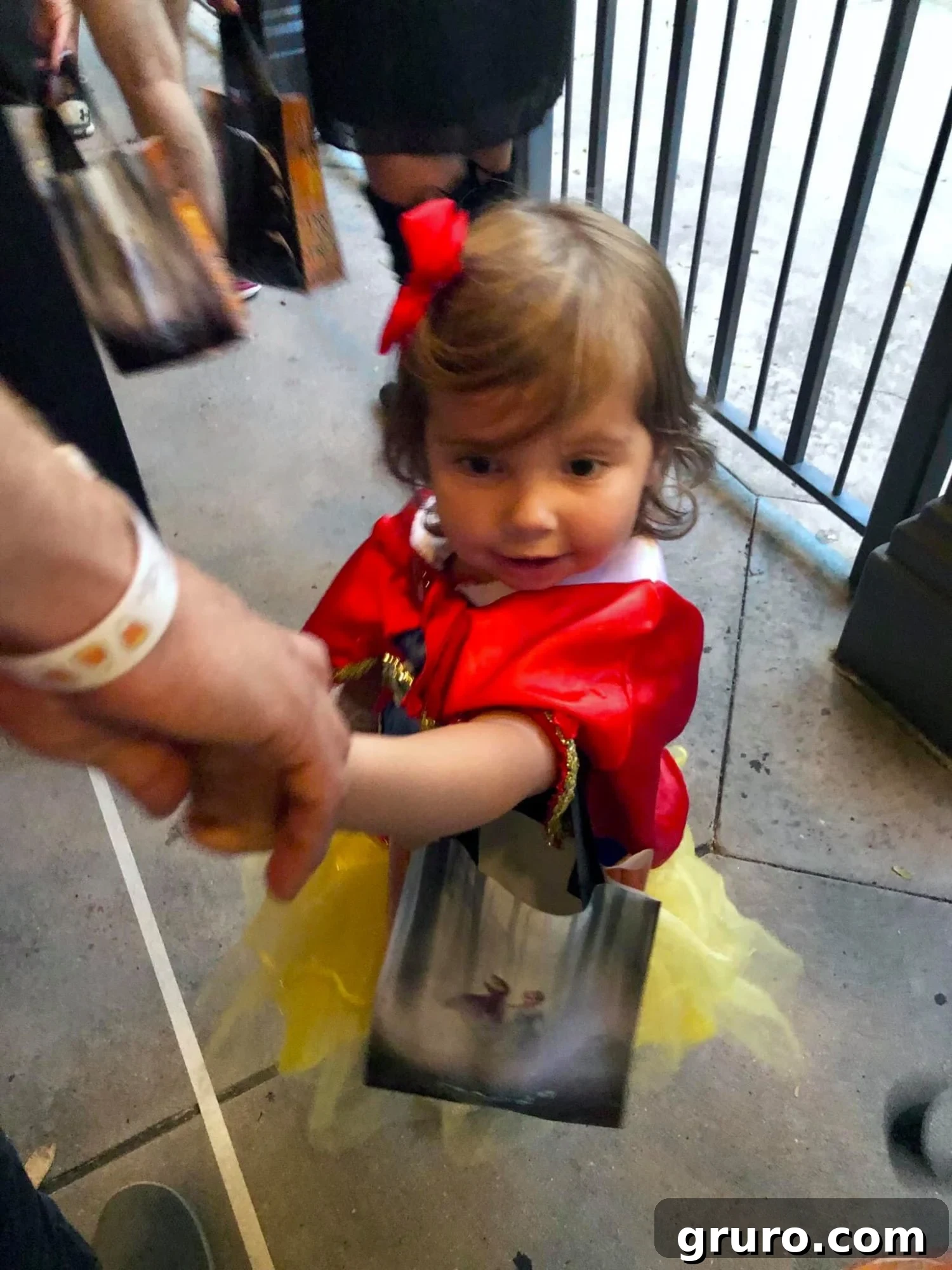 Mickey’s Not-So-Scary Halloween Party provides treat bags for all guests.