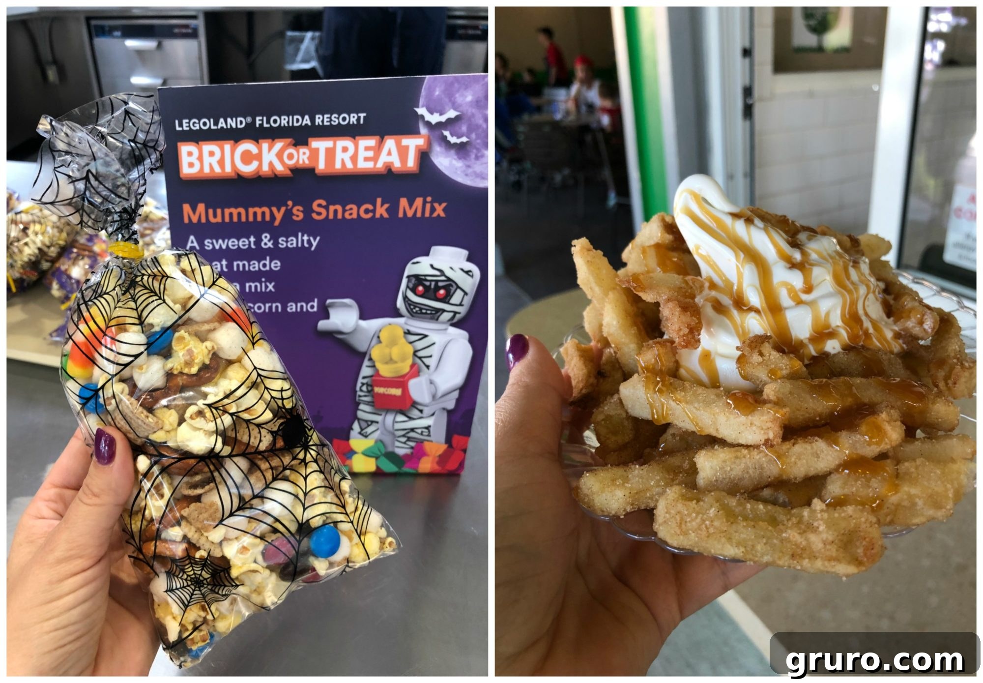 Halloween themed food at LEGOLAND Florida Brick or Treat