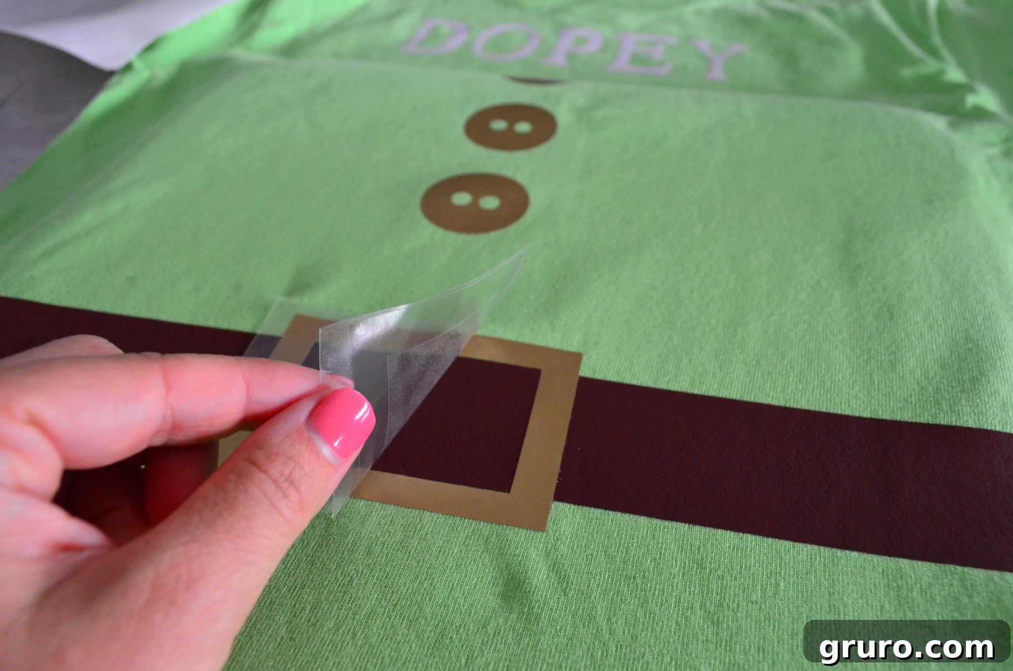 Seven Dwarfs Signature Tees 12 Warm peel technique for Cricut Iron-On Vinyl