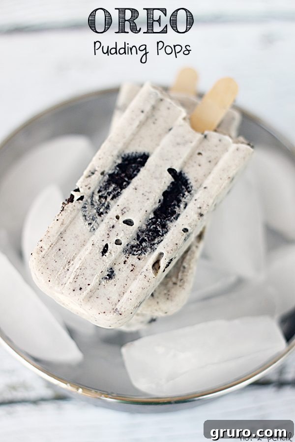 Oreo Pudding Pops