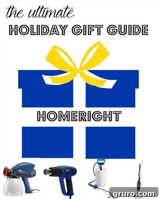 HomeRight Ultimate Holiday Gift Guide for DIYers