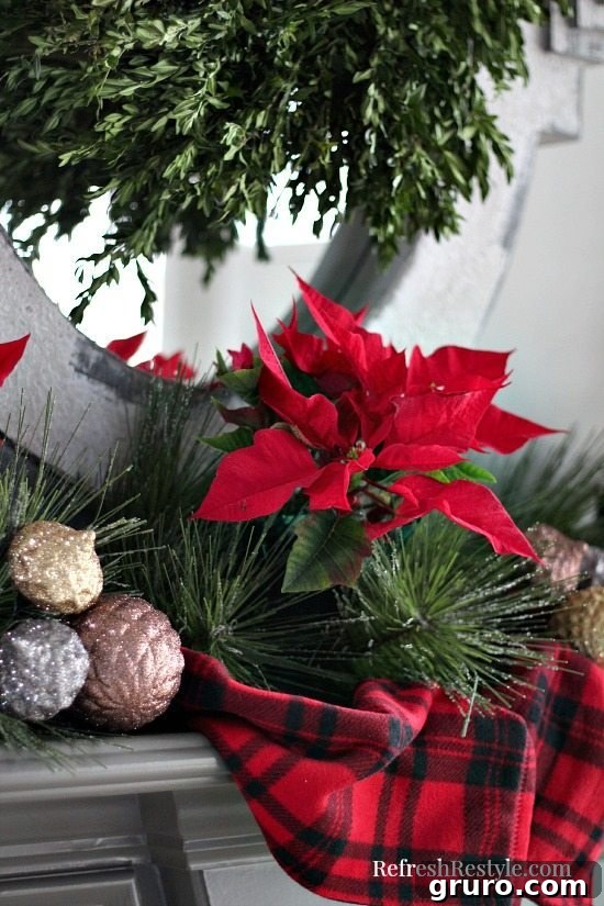 Christmas Plaid Scarf at refreshrestyle.com