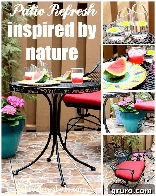 Spring Colors Inspired by nature for a vibrant patio refresh