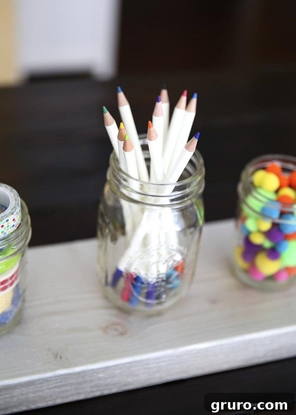 11 Genius Mason Jar Hacks 10 08 - I Heart Naptime - Kids Art Station