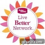 Better Homes and Gardens at Walmart logo