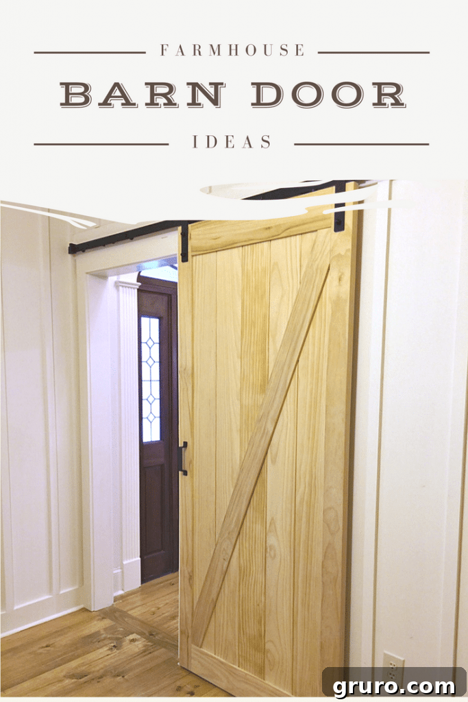 Farmhouse Barn door