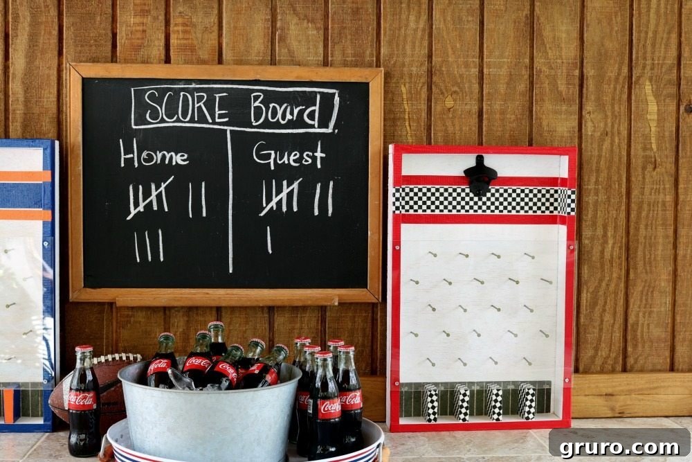 DIY Game time with this bottle opener game at Refresh Restyle, fun for all ages