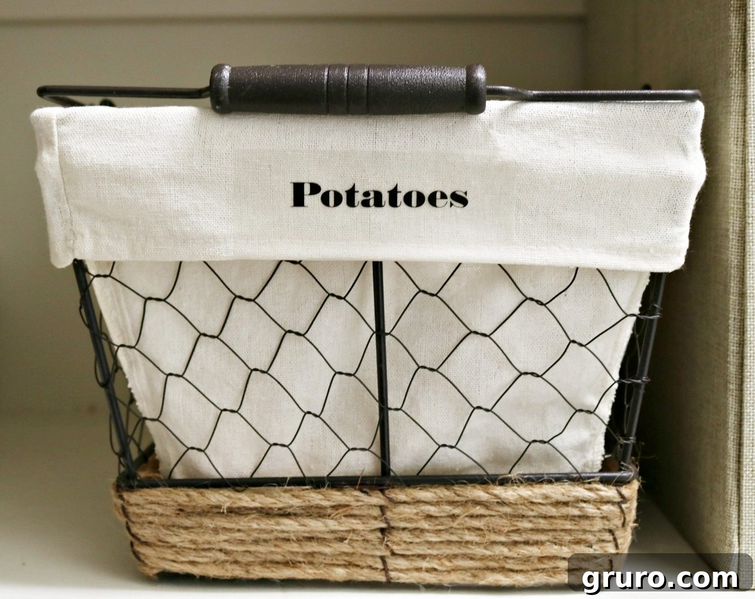 Master Pantry Organization in 5 Easy Steps 10 Perfect farmhouse baskets for veggies in the pantry - breathable storage