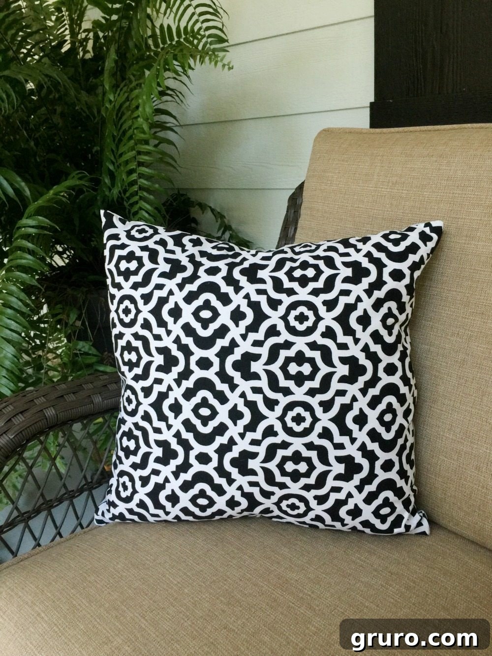 Custom Spooktacular Pillow Design 3 Hand Painted Halloween Frog Pillow with reverse fabric pattern