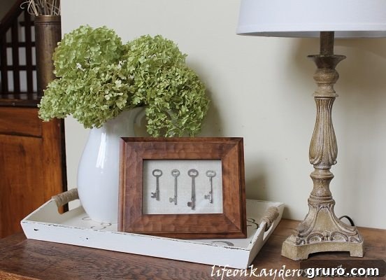Upcycled Old Key Home Decor by Life on Kaydeross Creek