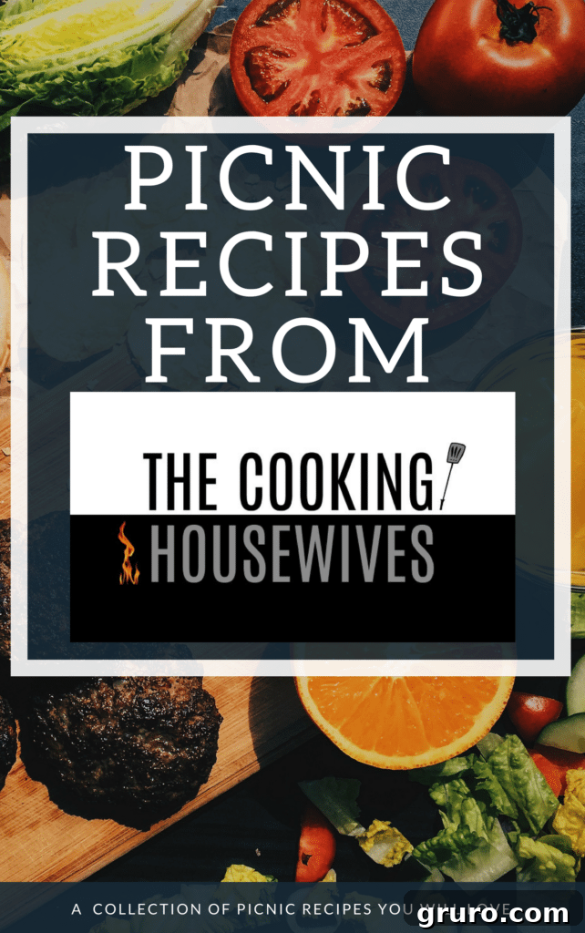 The Cooking Housewives - Delicious Picnic Recipes. Features Boston Butt recipe with sauce included, and other picnic favorites. Pulled pork is highlighted as a favorite at picnics.