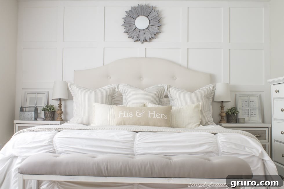 Stunning DIY Grid Board and Batten Wall Project