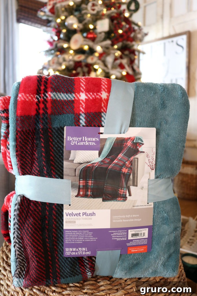 Luxurious Warm & Cozy Plush Throws - Perfect Christmas Gift Under $25