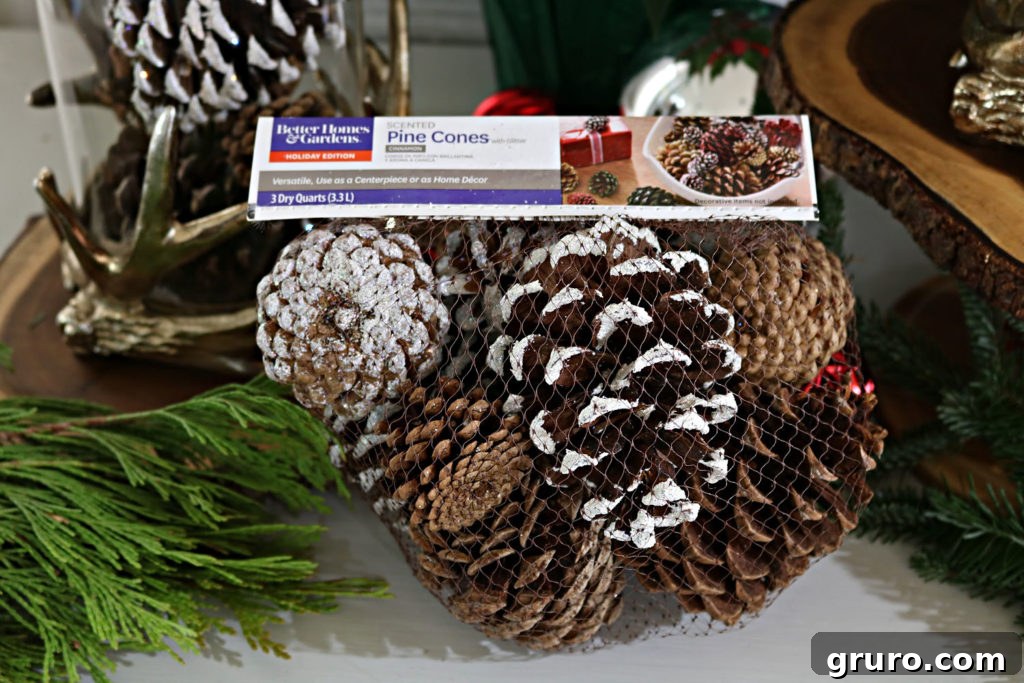 Better Homes & Gardens Scented Pinecones - Festive Filler Under $25
