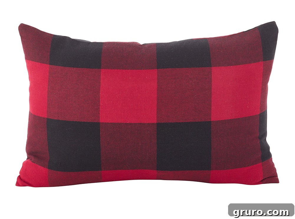 Buffalo Check pillow cover