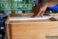 Upgrading Classic Wood Center Mount Drawer Slides