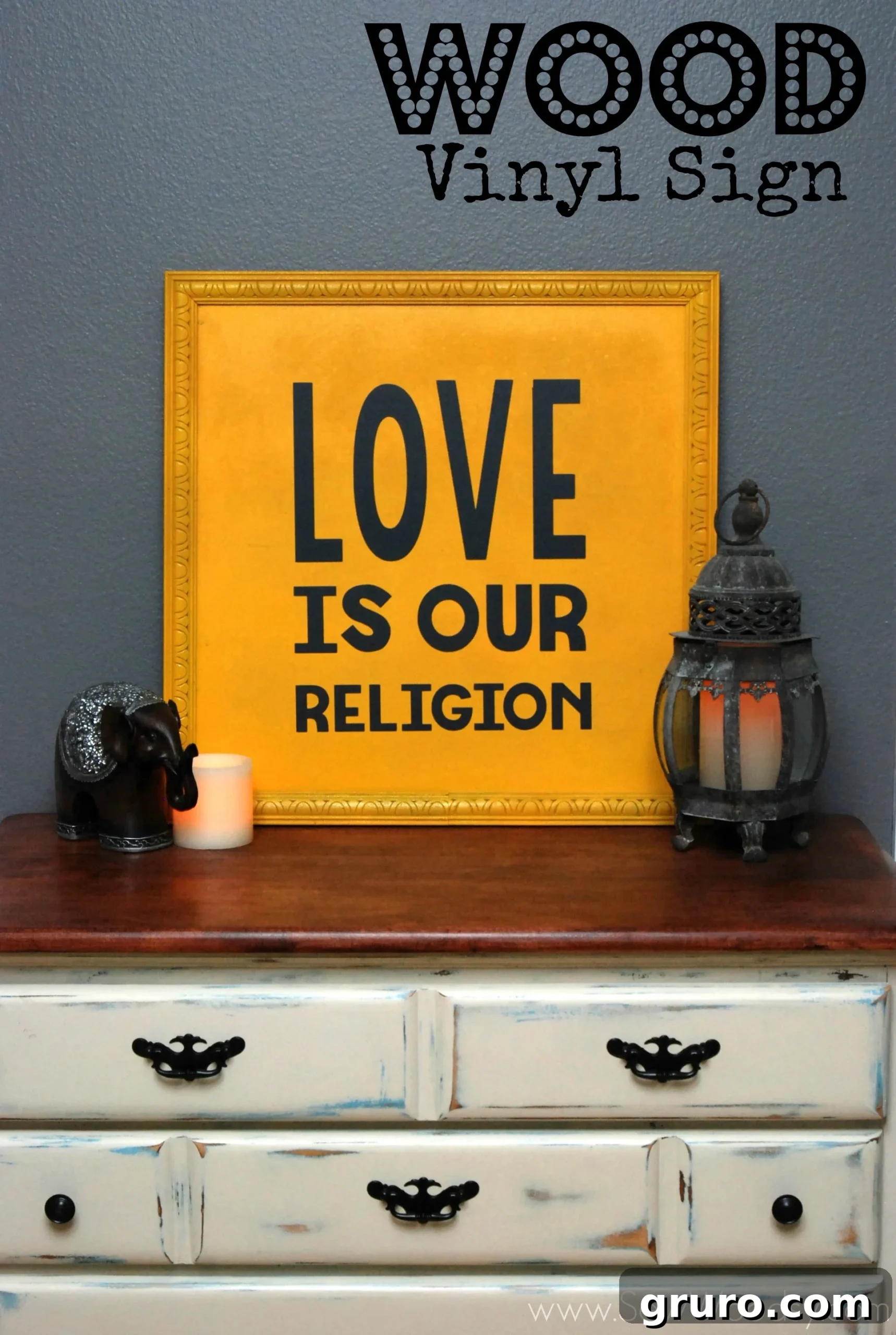 wood vinyl sign wood vinyl sign