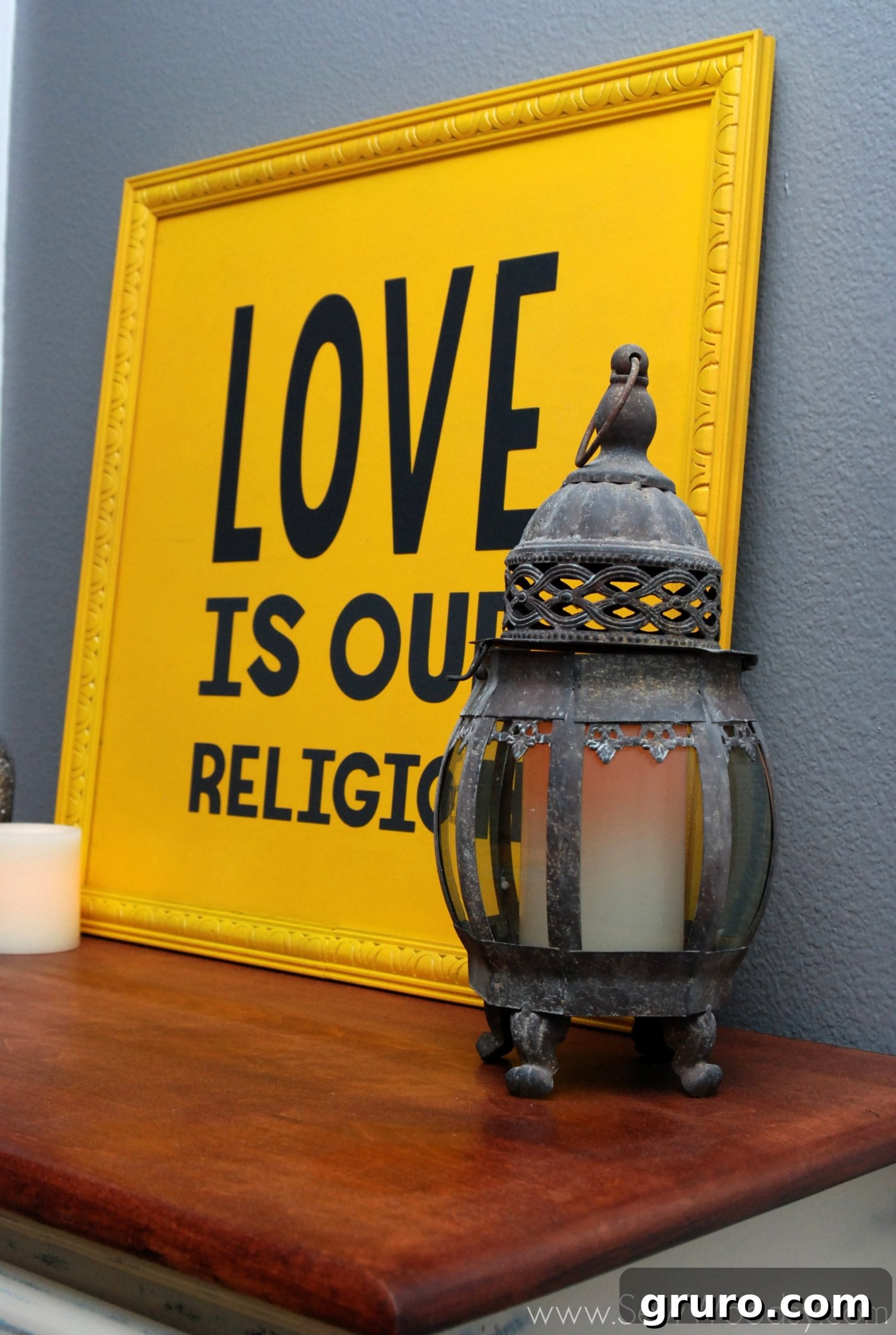 love is our religion sign love is our religion sign