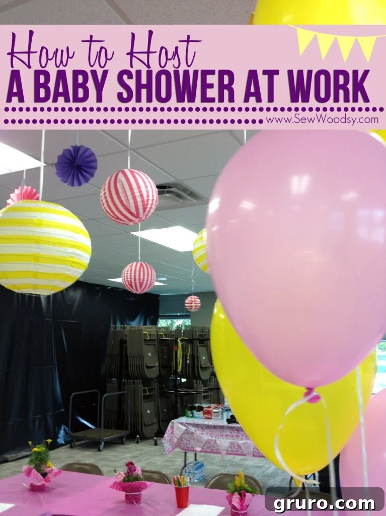 How to Host a Baby Shower at Work: Decor, Gifts, Food Ideas