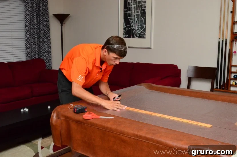 Measuring the shower glass door for privacy film installation