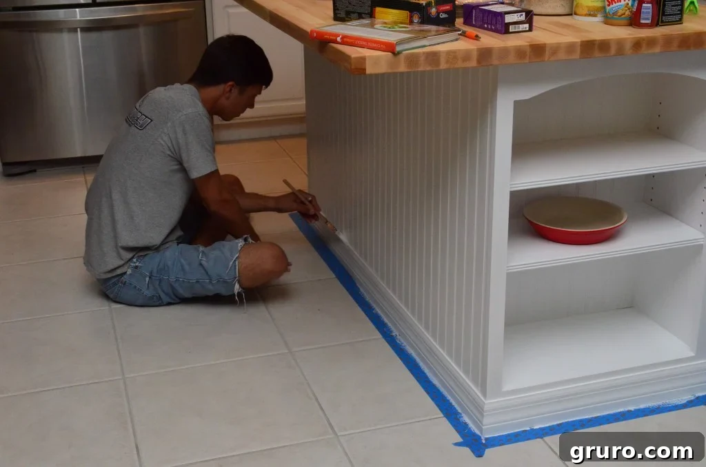 kitchen island bookcase 6