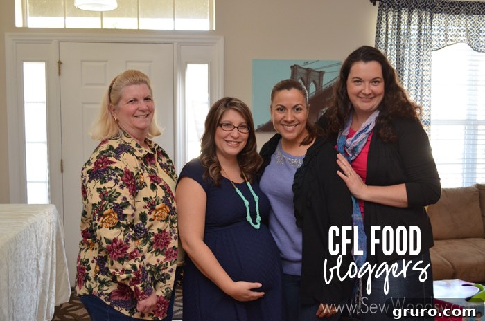Central Florida Food Bloggers at a baby shower