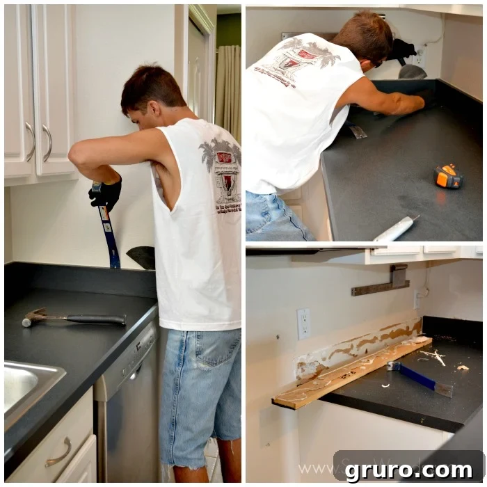 How to remove caulk from Formica countertops