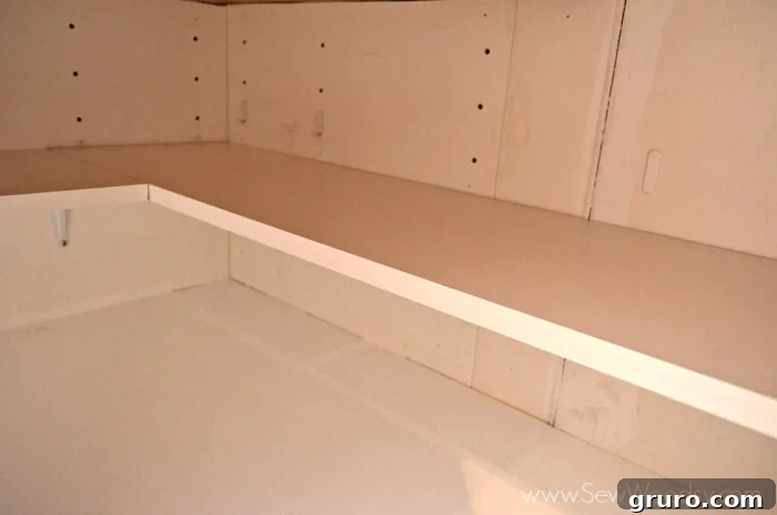 Newly Expanded Corner Cabinet - Functional View